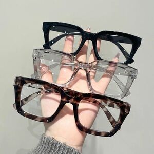 Trendy Square Frame Glasses Trio